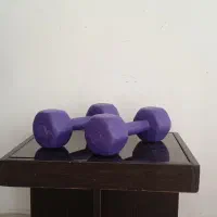 دمبل های بتونی دو کیلویی
