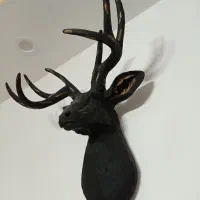 مجسمه دیواری کله گوزن