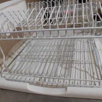 دوعددآب چکان آلومینیومی وپلاستیکی کم استفاده شده|آب‌چکان و نظم‌دهنده ظروف|قم, چهار مردان|دیوار