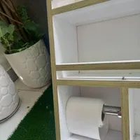 شلف  تمیز زیرش پرا از جای آویز هستش|کتابخانه، شلف، قفسه‌های دیواری|رشت, پیرکلاچای|دیوار