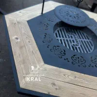 آتشکده 6 ضلعی باغی ویلایی کافه رستورانی|بخاری، هیتر، شومینه|تهران, تهرانسر مرکزی|دیوار