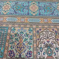 فرش دستباف زرع نیم|فرش|زنجان, |دیوار