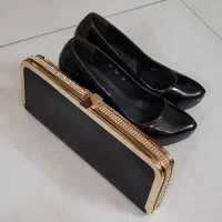 کیف و کفش مشکی وِرنی