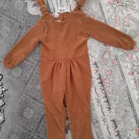 لباس عروس بچه گانه با سر همی ۴و۵سال