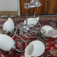 لوستر پنج شاخه|لوستر و چراغ آویز|شیراز, اصلاح‌نژاد|دیوار