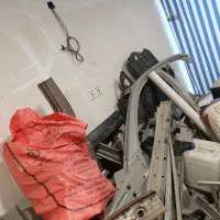 کلاف چپ 206   کلاف و گلگیر عقب صمند سمت چپ