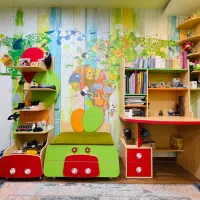 سرویس خواب نوجوان|تخت و سرویس خواب|لاهیجان, کوی خزر|دیوار