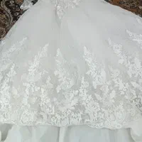 لباس عروس فقط یکبار پوشیده شده تخفیف ویژه هم میدم