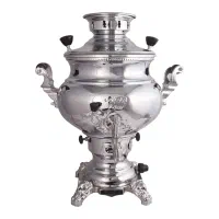 سماور برادران آنتیک ورق برنجی 3کاره کوره کتری قوری|سماور، چای‌ساز، قهوه‌ساز|یزد, |دیوار