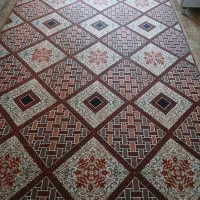 گلیم خشک حصیری تمیز خوشرنگ