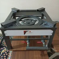 اجاق گاز بزرگ دوشعله ای ۵۰در۵۰ سانت