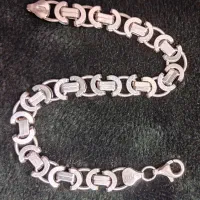 دسبند نقره ایتالیا ۹۲۵ مدل شنل خاص