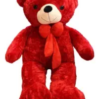 عروسک خرسی قرمز
