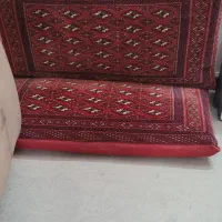 دوعدد پشتی دستباف ترکمن استفاده نشده ارزان