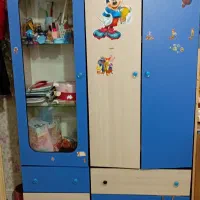 کمد لباس وکتابخانه|اسباب و اثاث بچه|کرمانشاه, |دیوار