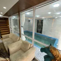 ویلا استخردار سوییسی بیلیارد استخر شالیزار|اجارهٔ کوتاهمدت ویلا و باغ|بندر انزلی, نامجو|دیوار