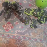 اسکیت حرفه ای با تمام وسایل