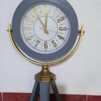 ساعت ۳پایه رنگ طوسی سالم فروشی|ساعت دیواری و تزئینی|مشهد, شهرآباد|دیوار