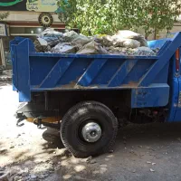 حمل نخاله و مصالح ساختمانی با سایپا نیسان کمپرسی