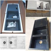 سینک استیل روکار و توکار ظرفشویی گرانیتی|مصالح و تجهیزات ساختمان|مشهد, رستگار|دیوار