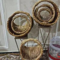 سبد حصیری،ساعت،تلفن،پاسماوری|ساعت دیواری و تزئینی|مشهد, وحید|دیوار