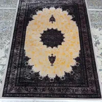 فرش ابریشم ۱۲۰۰ شانه|فرش|آران و بیدگل, |دیوار