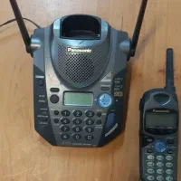 تلفن رو میزی ،دیواری دو خط بی سیم پاناسونیکTG2593B