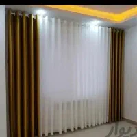 پرده پانچ اقتصادی با لوازم نصب|پرده، رانر، رومیزی|اصفهان, امیرعرب|دیوار