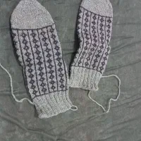 جوراب دستبافت / گیوه / جوراب / دستبافت|لباس|اردبیل, |دیوار