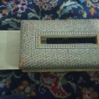 جادستمال کاغذی خاتم مقدارکمی ازخاتم کاریش کنده شده|صنایع دستی و سایر لوازم تزئینی|شیراز, سعدیه شمالی|دیوار