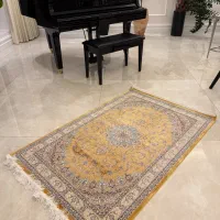 فرش ماشینی تمام ابریشمی