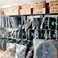 هواکش،دمنده،ژنیران،اکسیال طرح المان،ایلکای7پره|پنکه و تصفیه‌کنندهٔ هوا|شیراز, شهرک صنعتی شیراز|دیوار