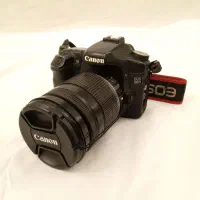 دوربین Canon 50D با لنز 18-200 IS کاملا سالم
