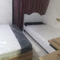 تخت خواب تک نفره مدل کاج|تشک تختخواب|تهران, شهرک شریفی|دیوار