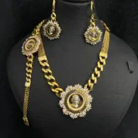 سرویس نقره مشابه طلا مدال نقره مشابه طلا ساعت نقره