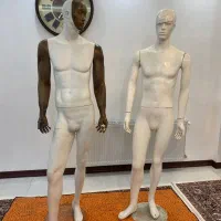 مانکن و ویترین و قفسه و چوب کار