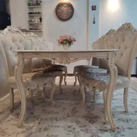 میز و صندلی غذاخوری 8نفره|میز و صندلی غذاخوری|تهران, تسلیحات|دیوار