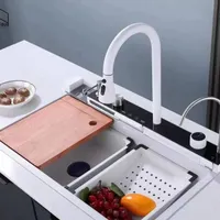 سینک پیانویی|آب‌چکان و نظم‌دهنده ظروف|مریوان, |دیوار