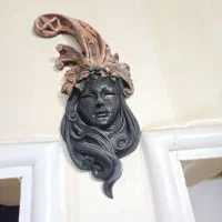 گلدان سفالی|گل مصنوعی|مشهد, خواجه ربیع|دیوار