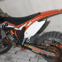 کراس اندرو ktm 150 دوزمانه فکتوری|موتورسیکلت|تهران, مینی‌سیتی (شهرک نفت)|دیوار