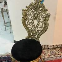 صندلی تکی برنز