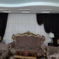 دستک پرده مخمل طرح دار|پرده، رانر، رومیزی|قوچان, |دیوار