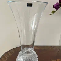 گلدان کریستال بوهیما پایه گل رز