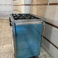اجاق گازفردار  ۵ شعله تمام استیل