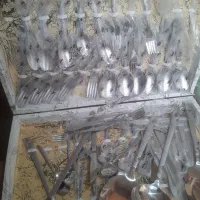 سرویس کامل قاشق و چنگال دوازده نفره