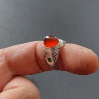 عقیق کهنه کهنه یمنی فوق لامپی