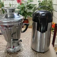 سماور برقی . و فلاکس چای