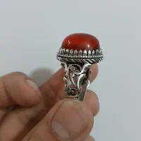 انگشتر عقیق سرخ