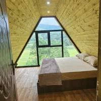 کلبه دنج و چوبی در دل جنگل های لفور|اجارهٔ کوتاهمدت ویلا و باغ|آلاشت, |دیوار