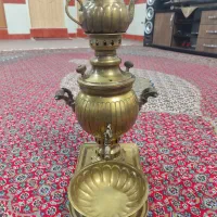 سماور زغالی قدیمی 1.5 لیتری|کلکسیون اشیاء عتیقه|بیرانوند, |دیوار